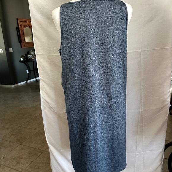 Cremieux Womens Flirty Sleeveless Blue Dress Medium - Picture 3 of 8